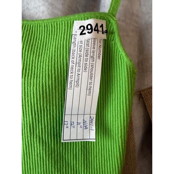 LA Hearts Light Green Camisole Ribbed Crop Top XS - Picture 7 of 7